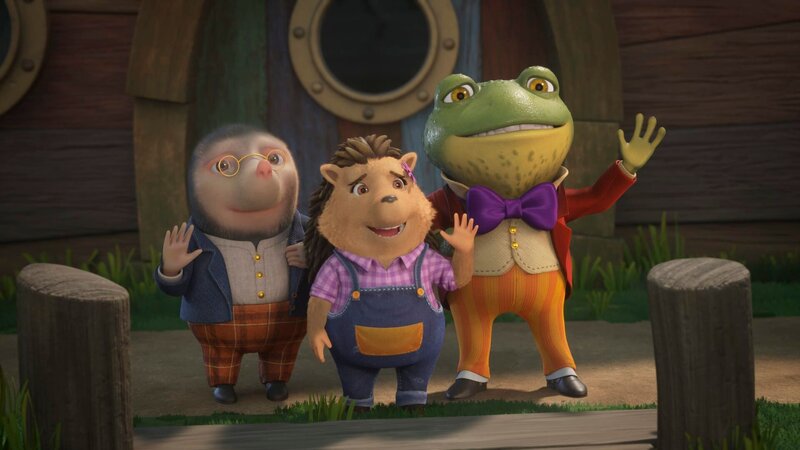 v.li.: Mauli, Igel, Kröterich – Bild: HoHo /​ Hoho Entertainment Limited