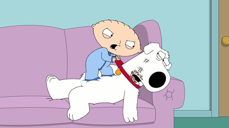Stewie Griffin (l.); Brian Griffin (r.) – Bild: © 2018–2019 Fox and its related entities. All rights reserved.