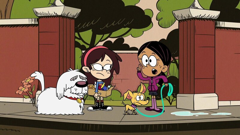 Sid und Ronnie Anne (v.l.) starten einen Hundeführdienst. Doch geht das gut?  +++ – Bild: SUPER RTL /​ Auf den Hund gekommen