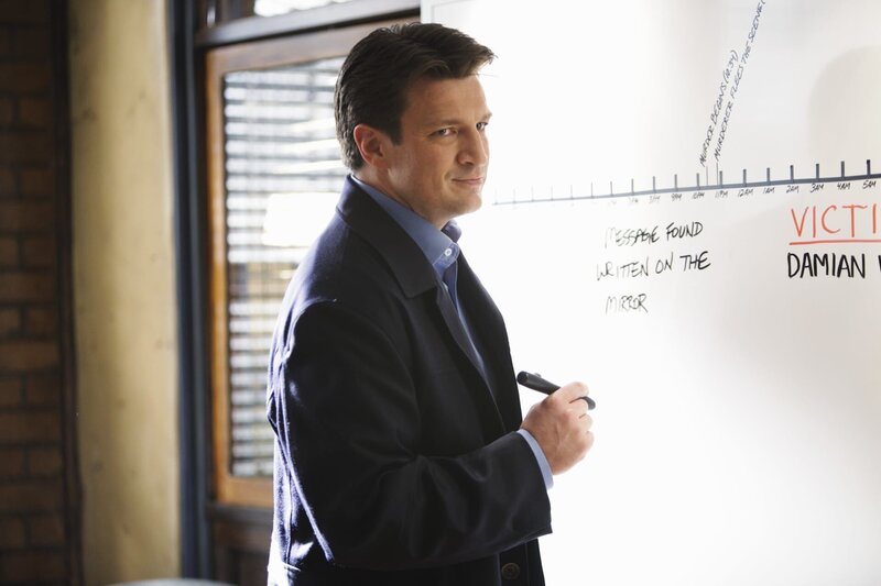 Ein neuer Fall wartet auf den Schriftsteller Richard Castle (Nathan Fillion) … – Bild: ABC Studios Lizenzbild frei