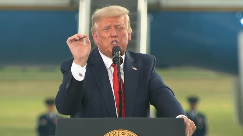 US-Präsident Donald Trump – Bild: ZDF und ZDF Studio New York
