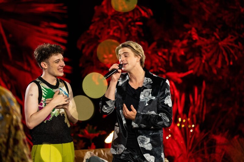 L – R: Nemo, Vincent Gross – Bild: CH Media /​ Mathias Kniepeiss