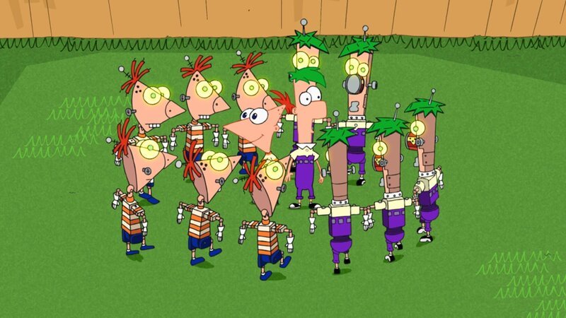 PHINEAS, FERB, ROBOT CLONES – Bild: Disney+