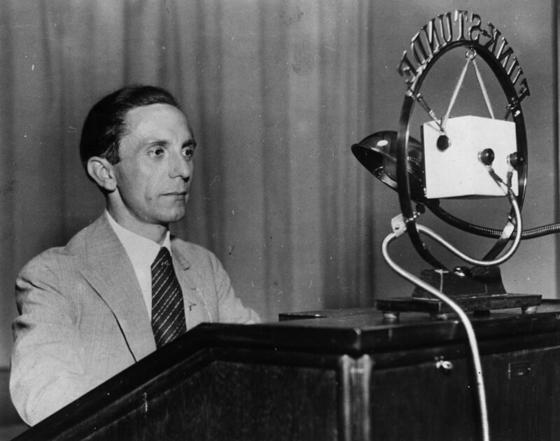Hitlers Chefpropagandist Joseph Goebbels – Bild: Fox Photos