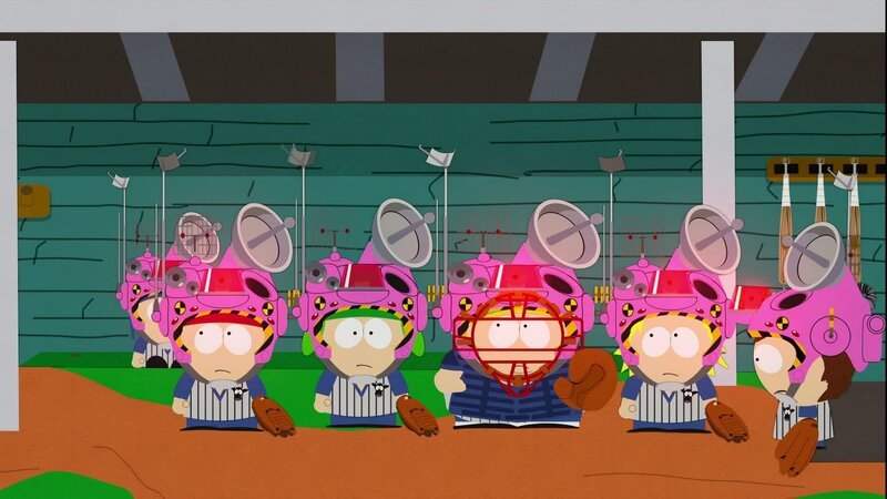 L-R: Stan, Kyle, Eric, Tweek, Clyde – Bild: Paramount