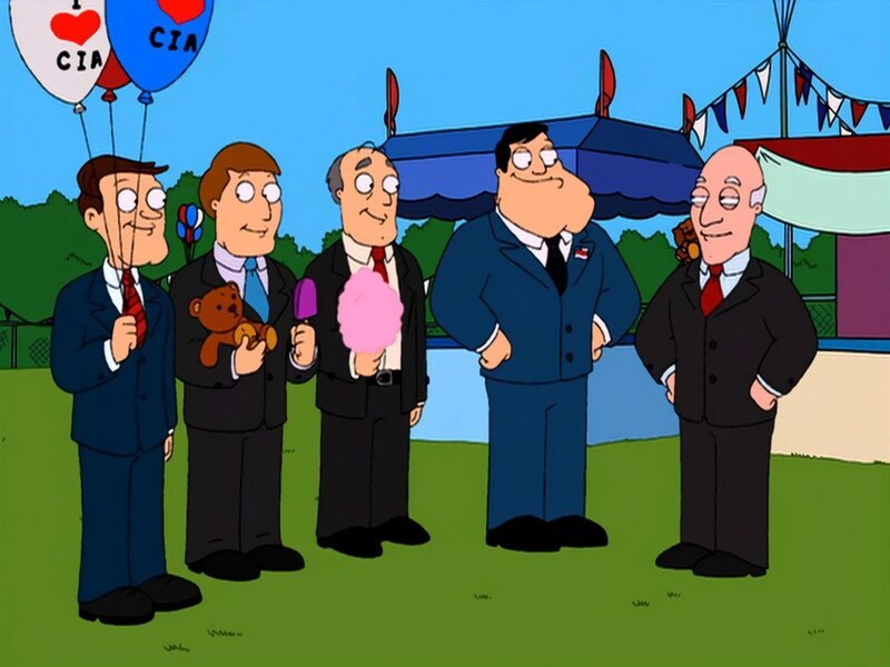 L-R: Jackson, John, Dick, Stan, Avery Bullock. – Bild: ViacomCBS /​ FOX /​ FAMILY GUY & TCFFC