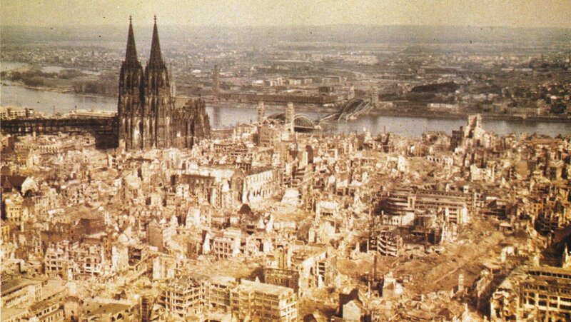 Köln im Jahr 1945. – Bild: ZDFinfo