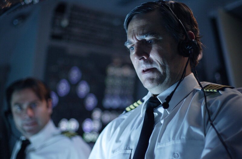 Kapitän in den letzten Augenblicken vor dem Absturz – Bild: Cineflix Productions