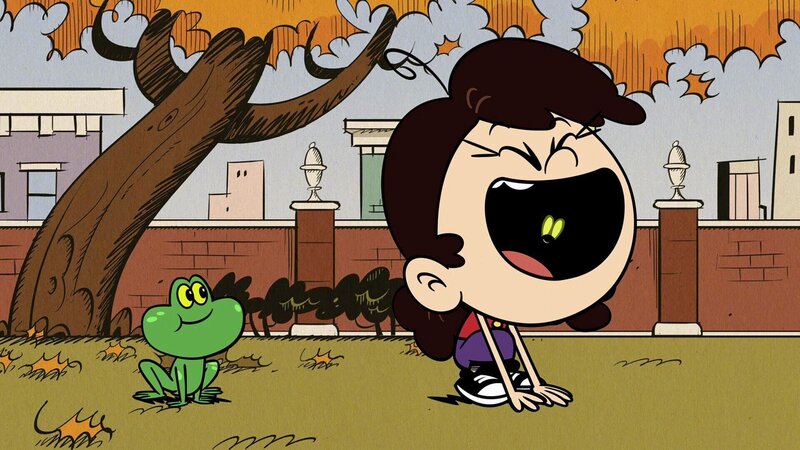 L-R: Froggy, Adelaide Chang – Bild: SUPER RTL /​ Besuch aus dem Jenseits