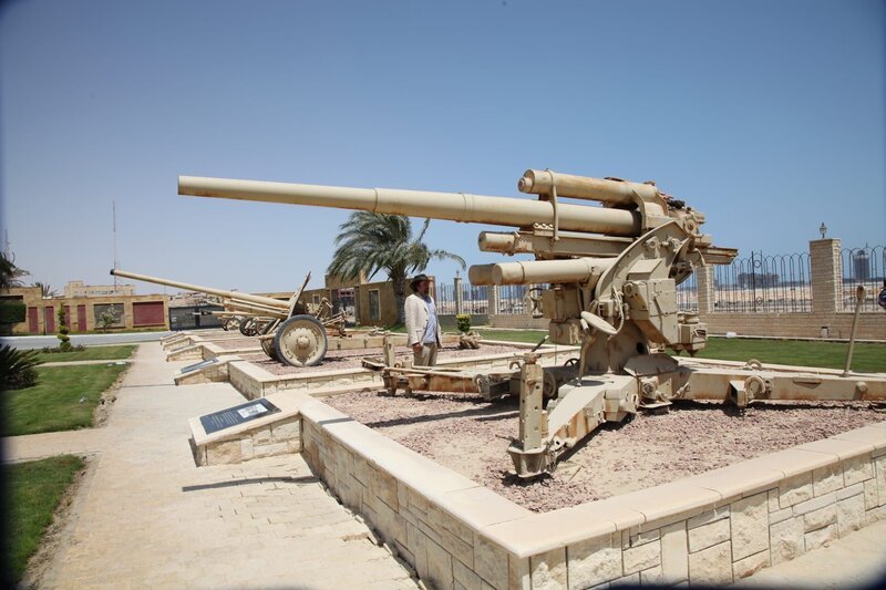 Flak 88mm anti-aircraft gun at the El Alamein Military Museum. – Bild: National Geographic Channel /​ © FOX NETWORKS GROUP BULGARIA