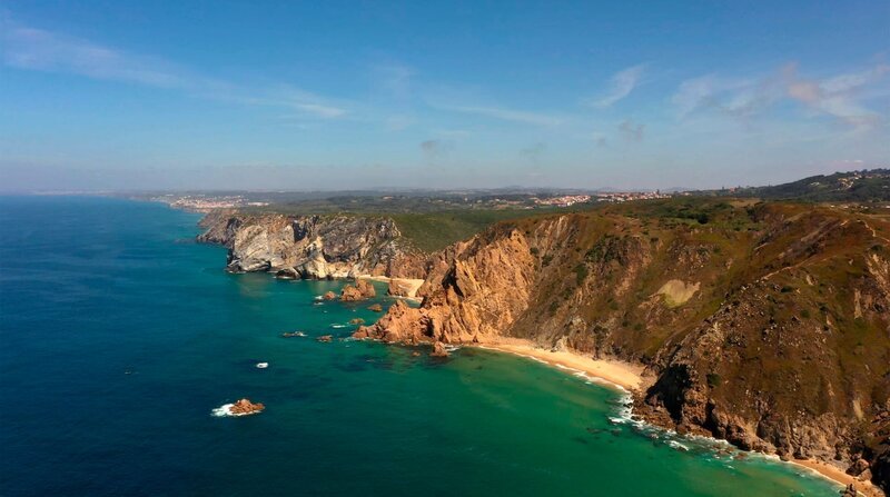 Cabo da Roca, der westlichste Punkt des europäischen Festlands an der portugiesischen Atlantikküste. – Bild: NDR/​elb motion pictures GmbH/​Sebastian Wagner