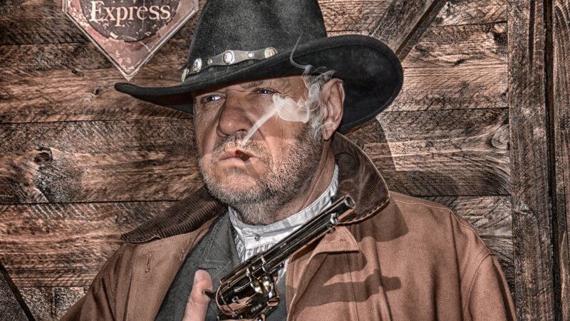 Chief Marshall Peter Gucher – Bild: ServusTV /​ Westernschiessverein Graz