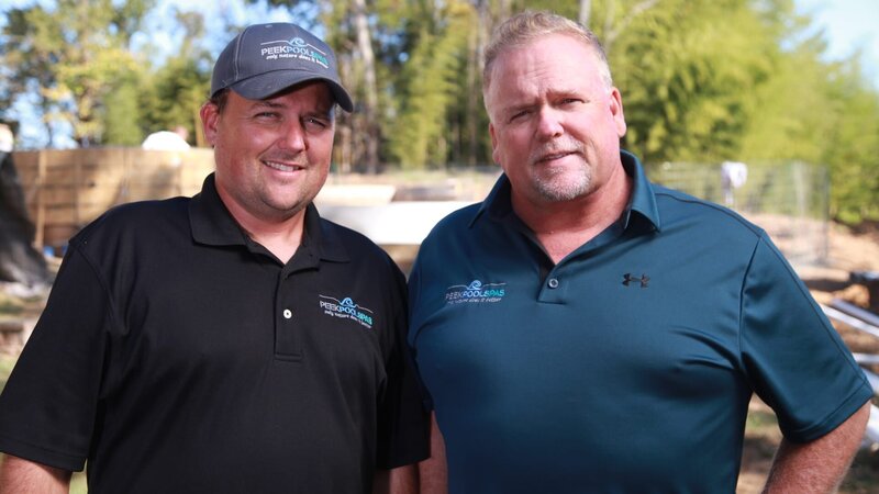 Justin Peek (Left) and Kyle Peek as seen on Pool Kings (portrait) – Bild: Scripps /​ Focus –