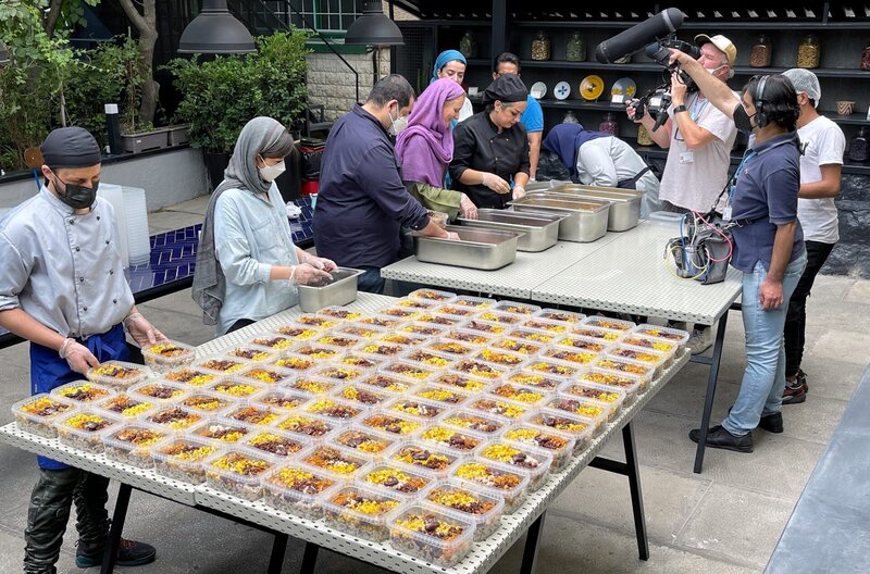 Vorbereitungen zum Opferfest – Bild: Niloufar Taghizadeh