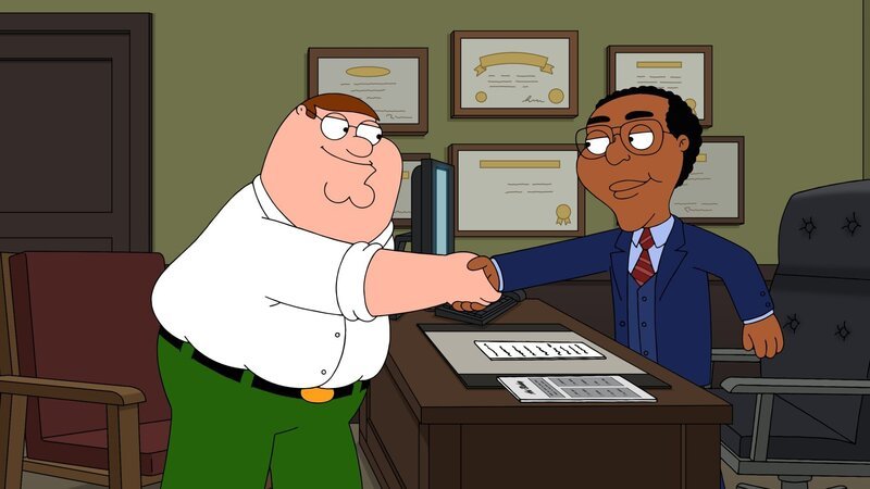 Peter Griffin (l.); Brick Baker (r.). – Bild: 20th Television