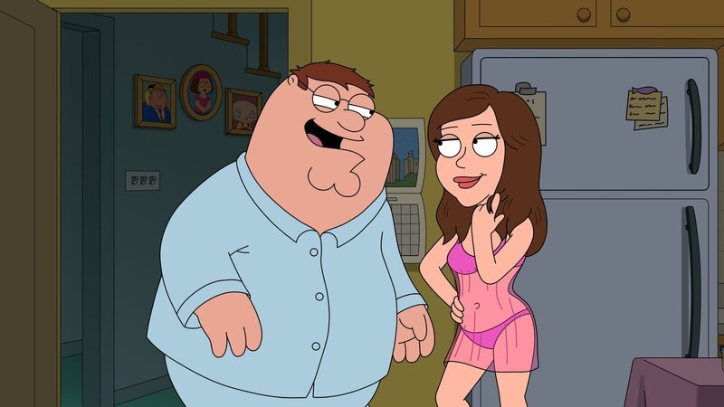 Peter Griffin (l.); Alana Fitzgerald (r.) – Bild: 20th Television
