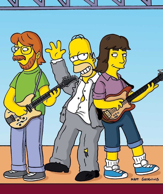 Im Drogenrausch platzt Homer (M.) mitten in den Auftritt der Rockband „PHISH“. – Bild: Twenthieth Century Fox Film Corporation
