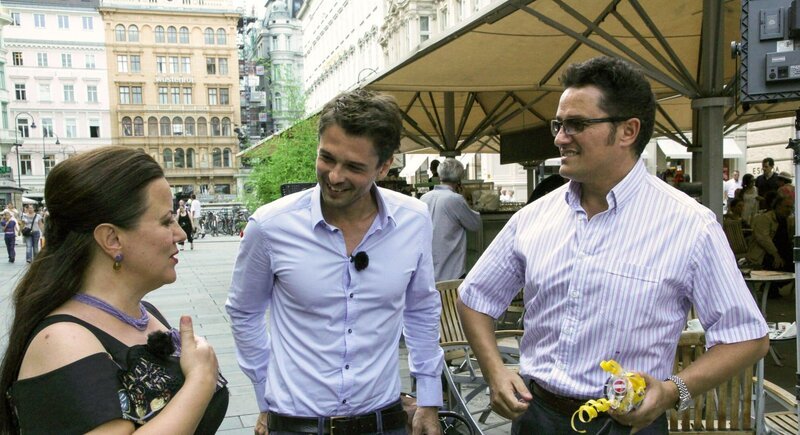 Piotr und Kasia Beczala im Gespräch mit Peter Schneeberger. – Bild: ORF