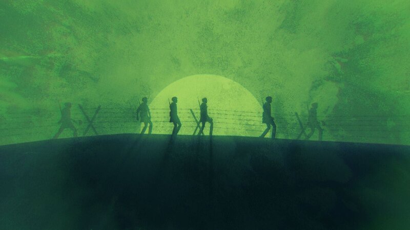 Grafische Darstellung von Soldaten – Bild: THE HISTORY CHANNEL /​ ZDF