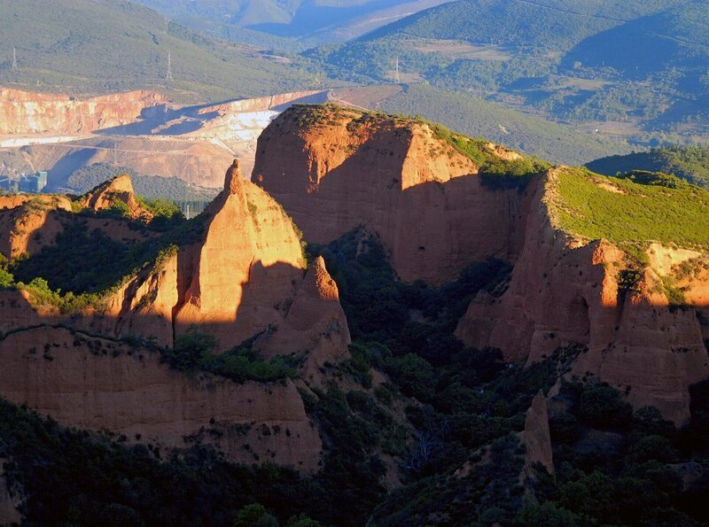 Las Médulas, Spanien: ehemalige Goldmine der Römer. – Bild: Alfons Früh /​ SWR