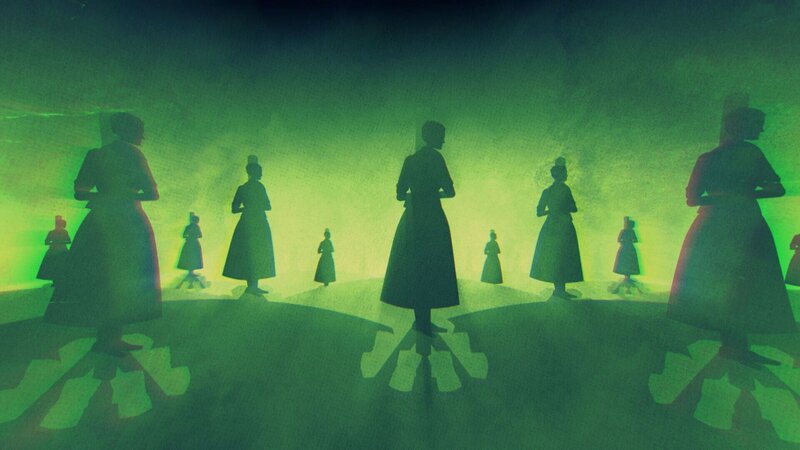 Grafische Darstellung von Frauen – Bild: THE HISTORY CHANNEL /​ ZDF