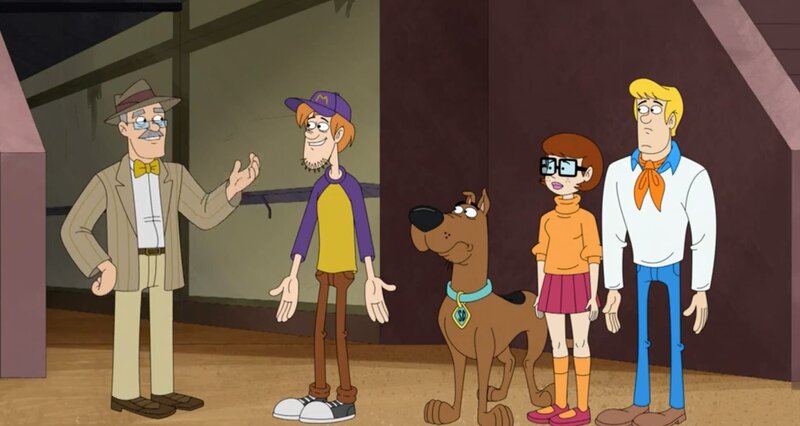 v.li.: Jack Turner, Shaggy, Scooby-Doo, Velma, Fred – Bild: 2009 Warner Bros. All rights reserved.