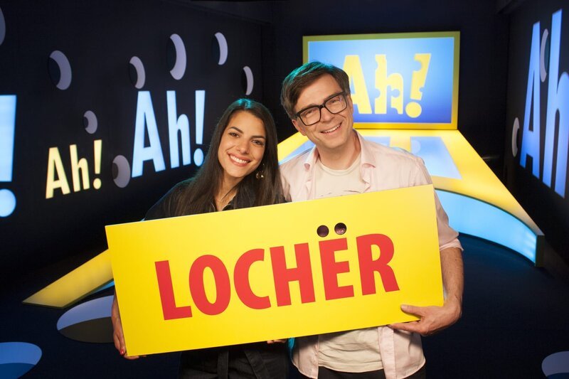 Clarissa und Ralph haben Ah(A)-Erlebnisse zum Thema „Lochër“. – Bild: WDR/​Thorsten Schneider