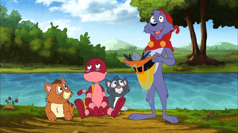 Yoyo hat mit dem Hut von Doc Croc Fische gefangen. – Bild: NDR/​Greenlight Media AG