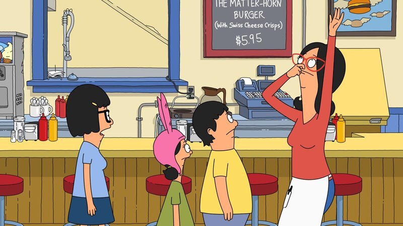 (v.l.n.r.) Tina; Louise; Gene; Linda – Bild: Paramount /​ BOB’S BURGERS 2020 by Twentieth Century Fox Film Corporation