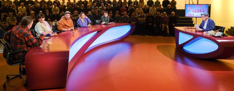 Lukas Resetarits, Eva Maria Marold, David Scheid, Katharina Straßer, Clemens Maria Schreiner, Oliver Baier. – Bild: ORF/​Günther Pichlkostner