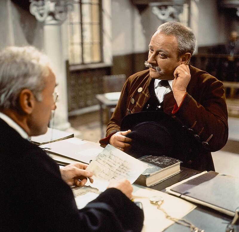 (Hans Baur, l. und Gustl Bairhammer, r.) – Bild: ZDF – Bilderdienst