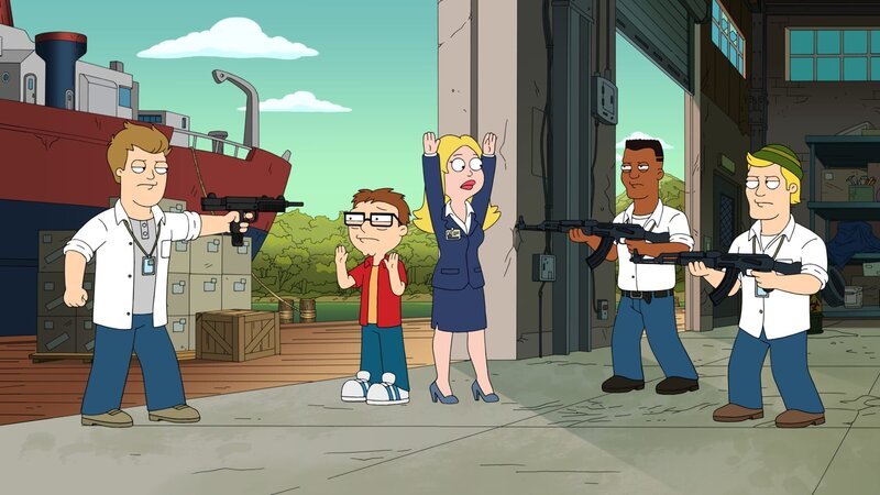 Steve (2.v.l.), Francine (m.) – Bild: Fox and its related entities