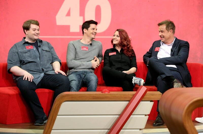 v.li. Kai Kramosta, Alain Frei, Tahnee Schaffarczyk, Lars Reichow.er. – Bild: SWR/​Bavaria/​Frank W. Hempel