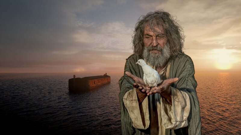 Der biblische Noah, eine gigantische Arche und eine alles vernichtende Sintflut. Ist das Ganze nur eine Legende, oder was steckt hinter dem Mythos? – Bild: ZDF und Elena Nenkova