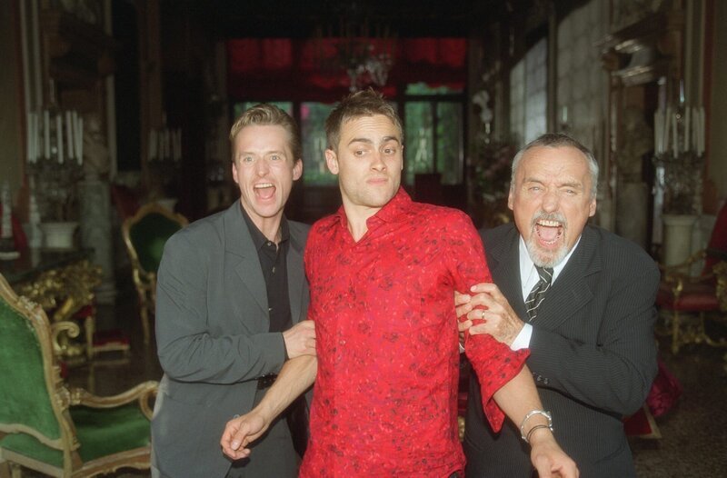 ‚art.film‘: „The Venice Project“. Im Bild (v.li.): Linus Roache (Count Giaccomo/​Count Jacko), Stuart Townsend (Gippo/​Lark), Dennis Hopper (Roland/​Salvatore). – Bild: ORF/​Andreas Friess