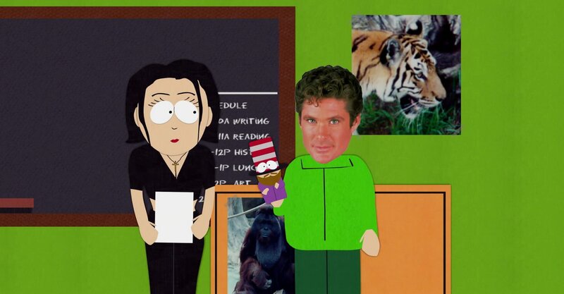 L-r: Ms. Ellen, Mr. Garrison – Bild: Comedy Central