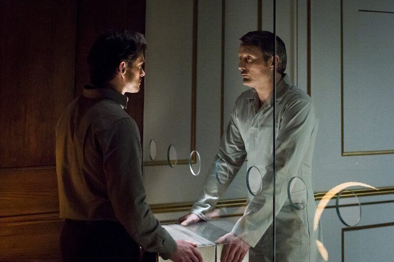 Hugh Dancy, Mads Mikkelsen – Bild: PLURIMEDIA (Brooke Palmer /​ Sony Pictures Television /​ NBC)