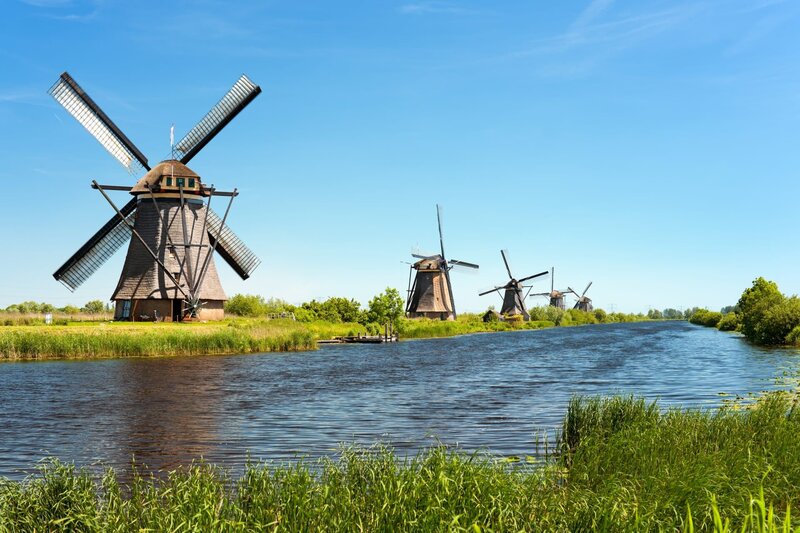 A windmills at Kinderdijk. GPS information is in the file – Bild: Sergiy Nykonenko