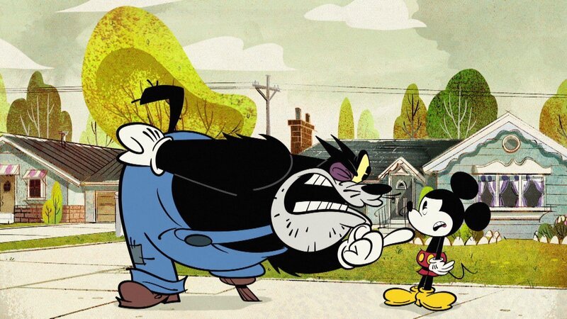 L-R: Pete, Micky Maus – Bild: Disney Channel