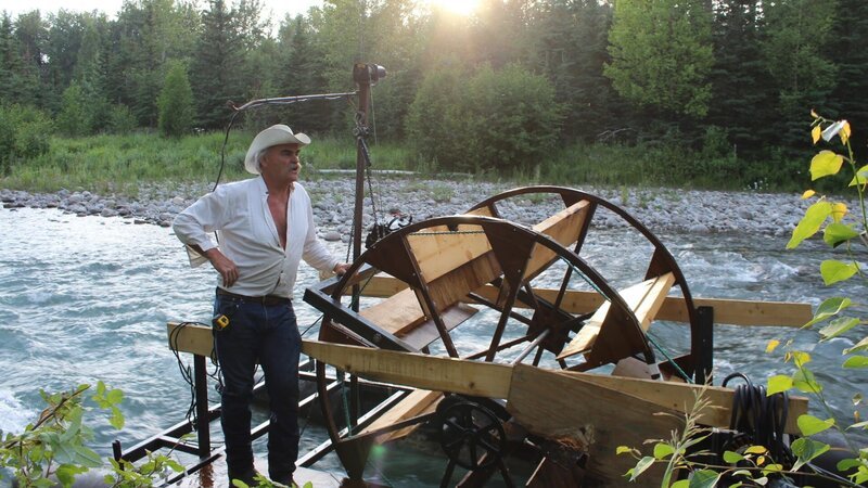Marty Raney mit Wasserrad. – Bild: Discovery Communications, LLC