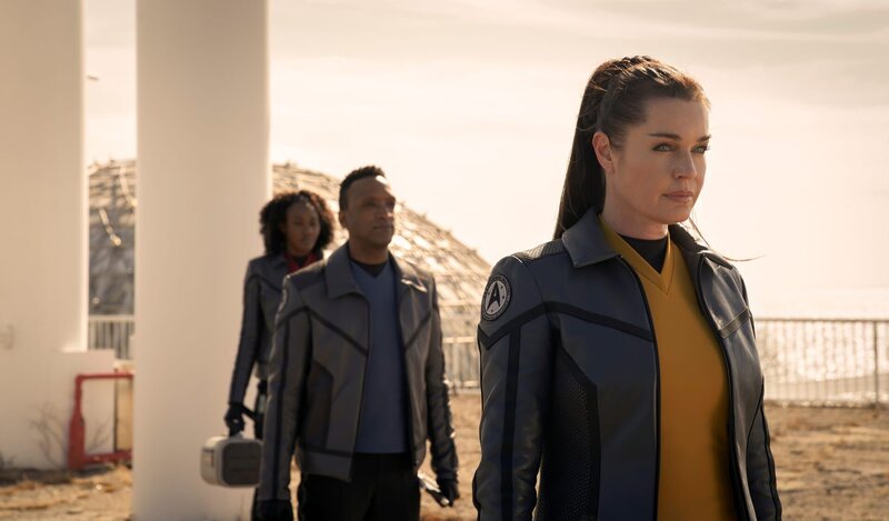 Pictured: Rebecca Romijn as Una of the Paramount+ original series STAR TREK: STRANGE NEW WORLDS. – Bild: Marni Grossman /​ Paramount