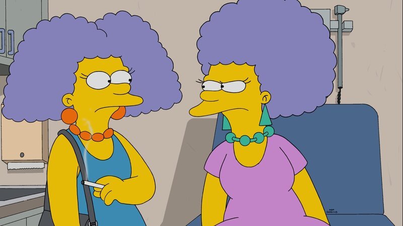 „Die Simpsons“, „Grauer Dunst.“ Der 80. Geburtstag von Marges Mutter wird groß gefeiert. Auch eine Diashow mit Familienfotos steht auf dem Programm. – Bild: Fox and its related entities