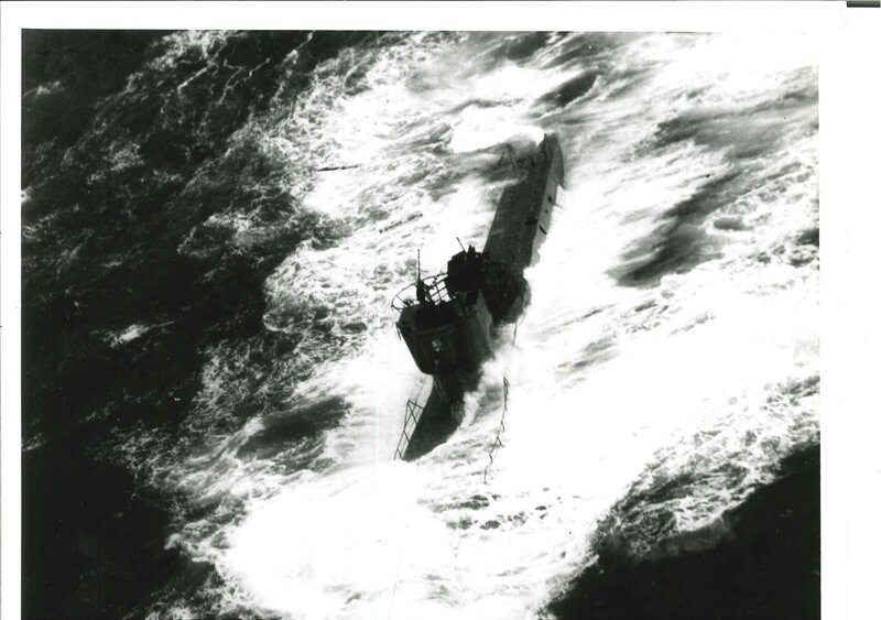 Deutsches U-Boot im Atlantik ca. 1942 – Bild: SPIEGEL TV