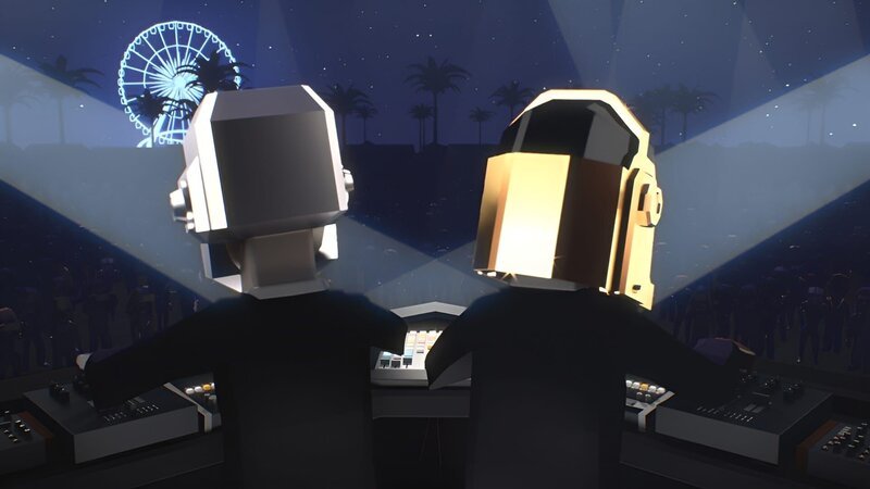 Daft Punk auf dem Coachella Festival – Bild: KiKA/​22D Music Group, TeamTO