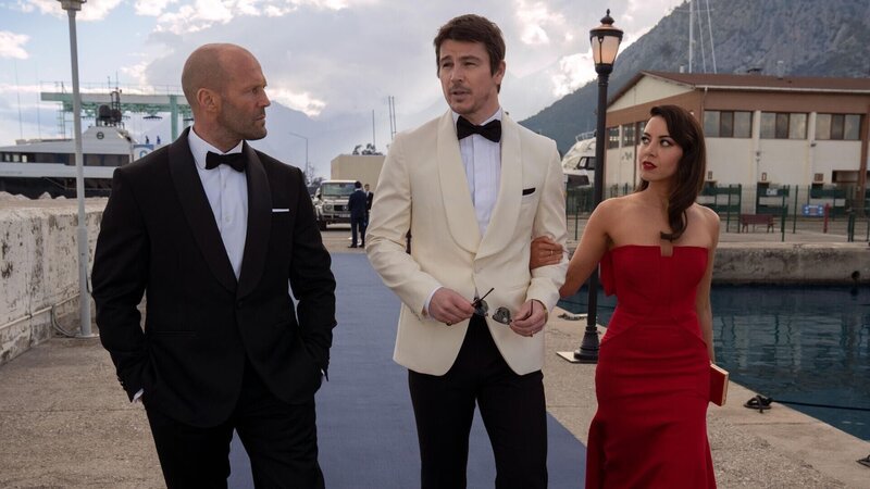 v.l.: Orson (Jason Statham), Danny (Josh Hartnett), Sarah (Aubrey Plaza) – Bild: RTL / LEONINE Studios v.l.: Orson (Jason Statham), Danny (Josh Hartnett), Sarah (Aubrey Plaza) – Bild: RTL / LEONINE Studios