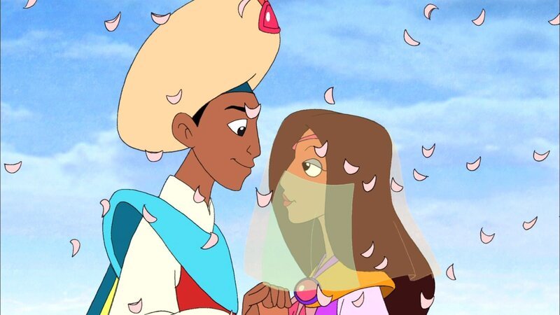 Aladin hat das Herz der schönen Prinzessin erobert. – Bild: NDR/​Greenlight Media AG