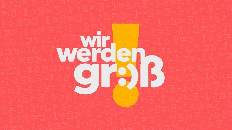 Das Logo zu „Wir werden groß“ +++ Die Verwendung des sendungsbezogenen Materials ist nur mit dem Hinweis und Verlinkung auf RTL+ gestattet. +++ – Bild: RTL