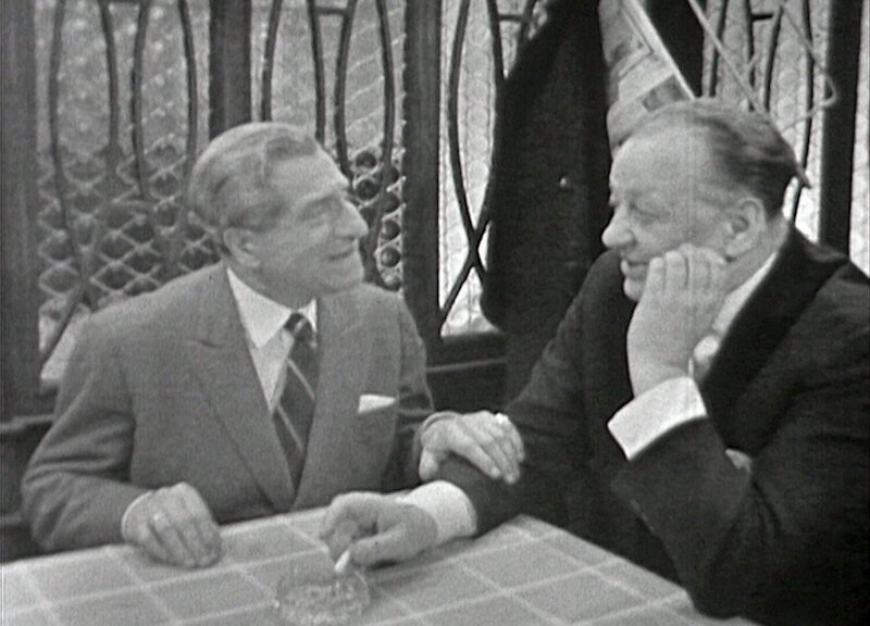 Karl Farkas, Ernst Waldbrunn. – Bild: ORF/​Neulandfilm/​Thomas Sessler Verlag