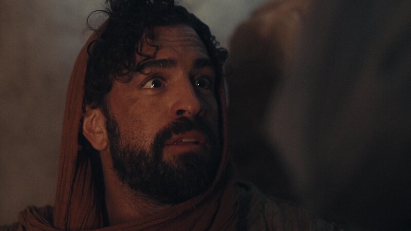 Szenenbild aus „Jesus Christus: Mensch und Messias“. +++ Die Verwendung des sendungsbezogenen Materials ist nur mit dem Hinweis und Verlinkung auf RTL+ gestattet. +++ – Bild: RTL /​ Lion TV & All3Media International /​ Geburt Jesu