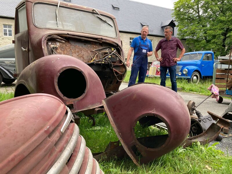 Jens Scheunert und Bernd Schulze – Bild: MDR/​Daniela Poser